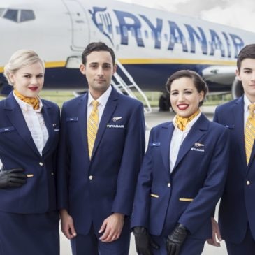 Todos os candidatos que completem o programa terão um posto de trabalho garantido na Ryanair